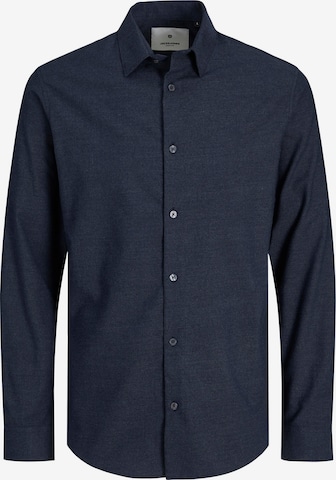 JACK & JONES Button Up Shirt 'ARTHUR' in Blue: front