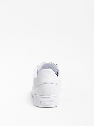 GUESS Platform trainers in White