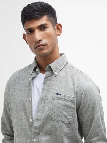 Barbour Regular fit Button Up Shirt in Green