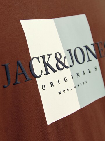 T-Shirt JACK & JONES en marron