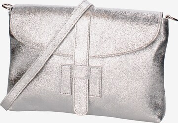 Viola Castellani Clutch in Silver: front