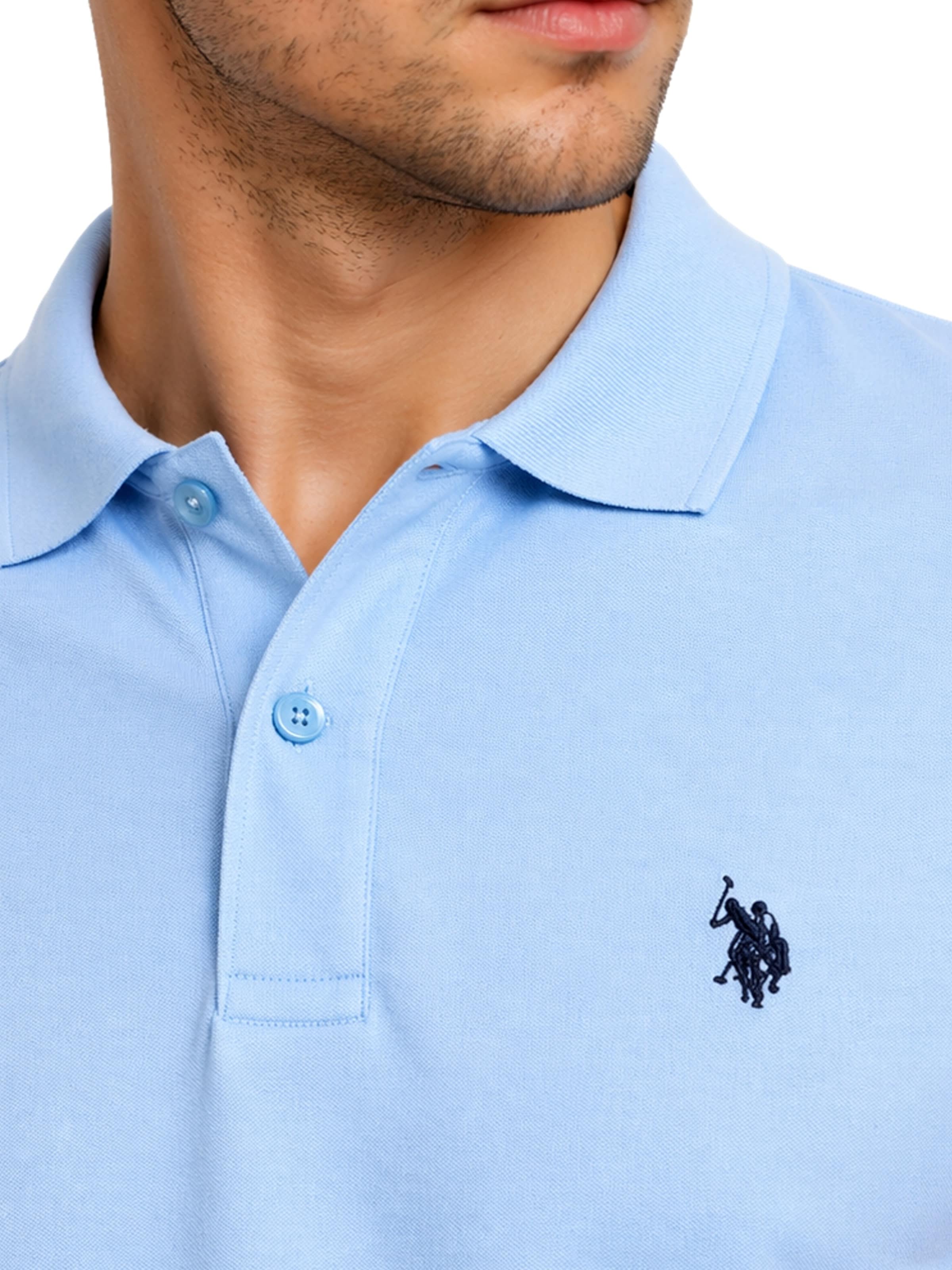 U.S. POLO ASSN. - Camisa em azul