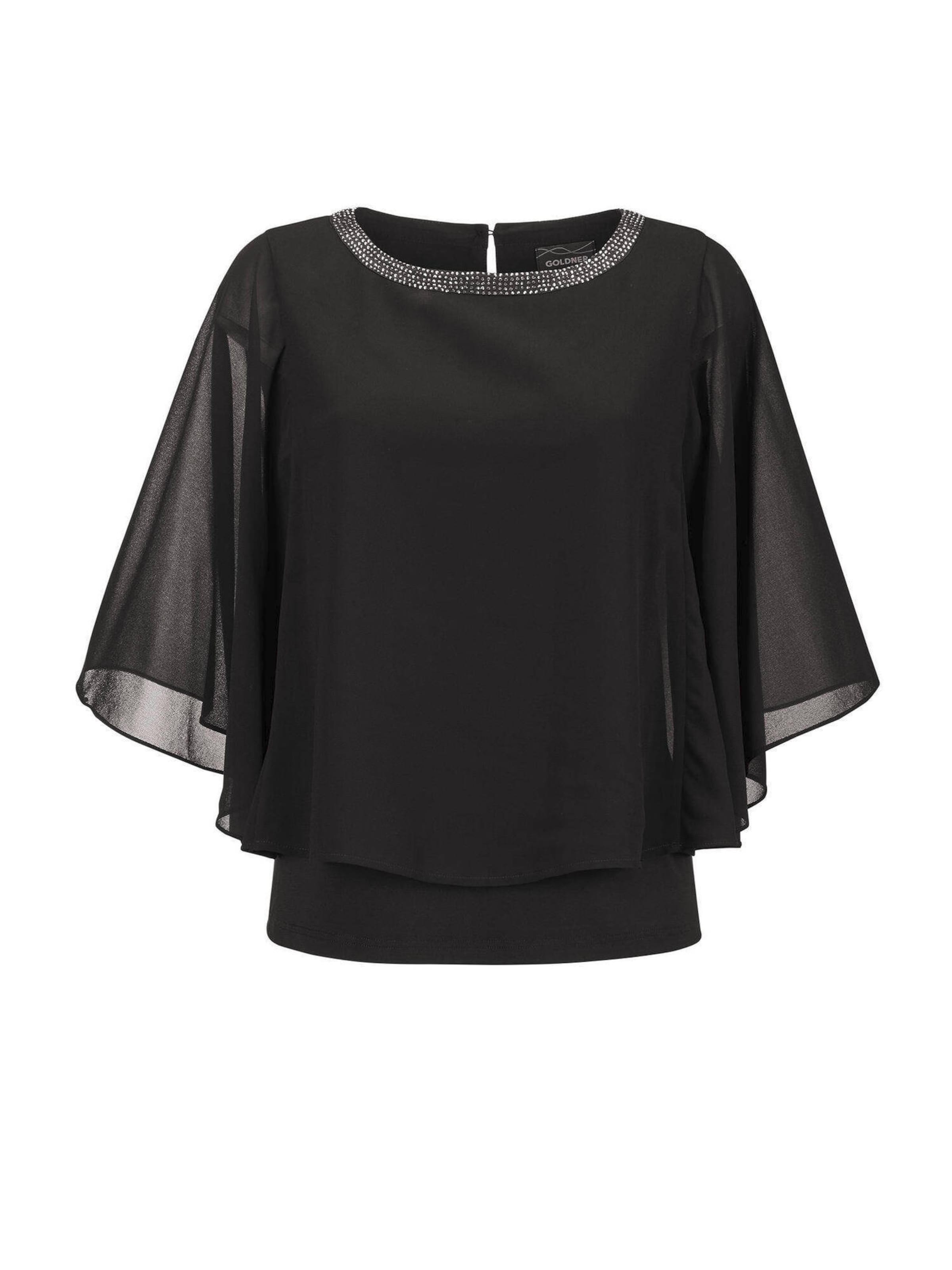 Goldner Blouse in Black: front