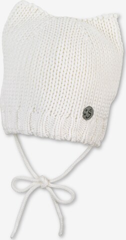 STERNTALER Beanie in White: front