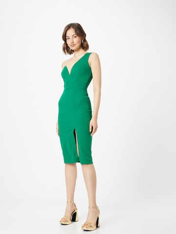 WAL G. Εφαρμοστό φόρεμα 'GIGI' σε πράσινο