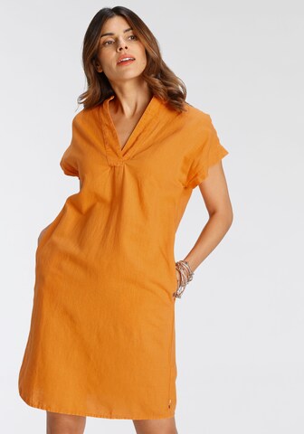 CAMEL ACTIVE Kleid in Orange: predná strana