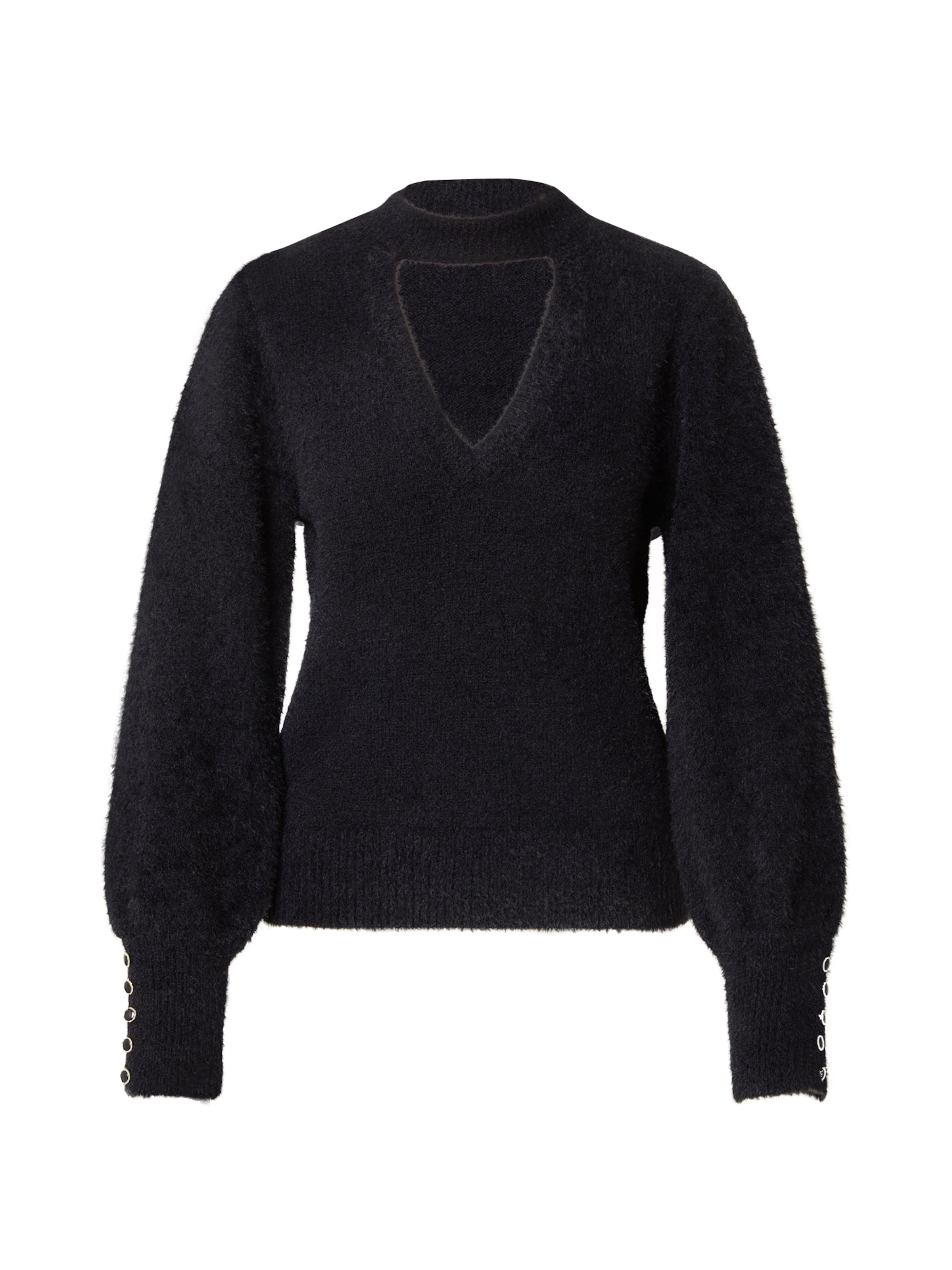 Pullover 'YUKI' di GUESS in nero: frontale