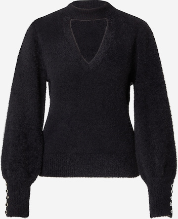 GUESS Neulepaita 'YUKI' värissä musta: etupuoli