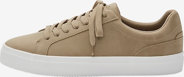 Pull&Bear Platform trainers in Brown