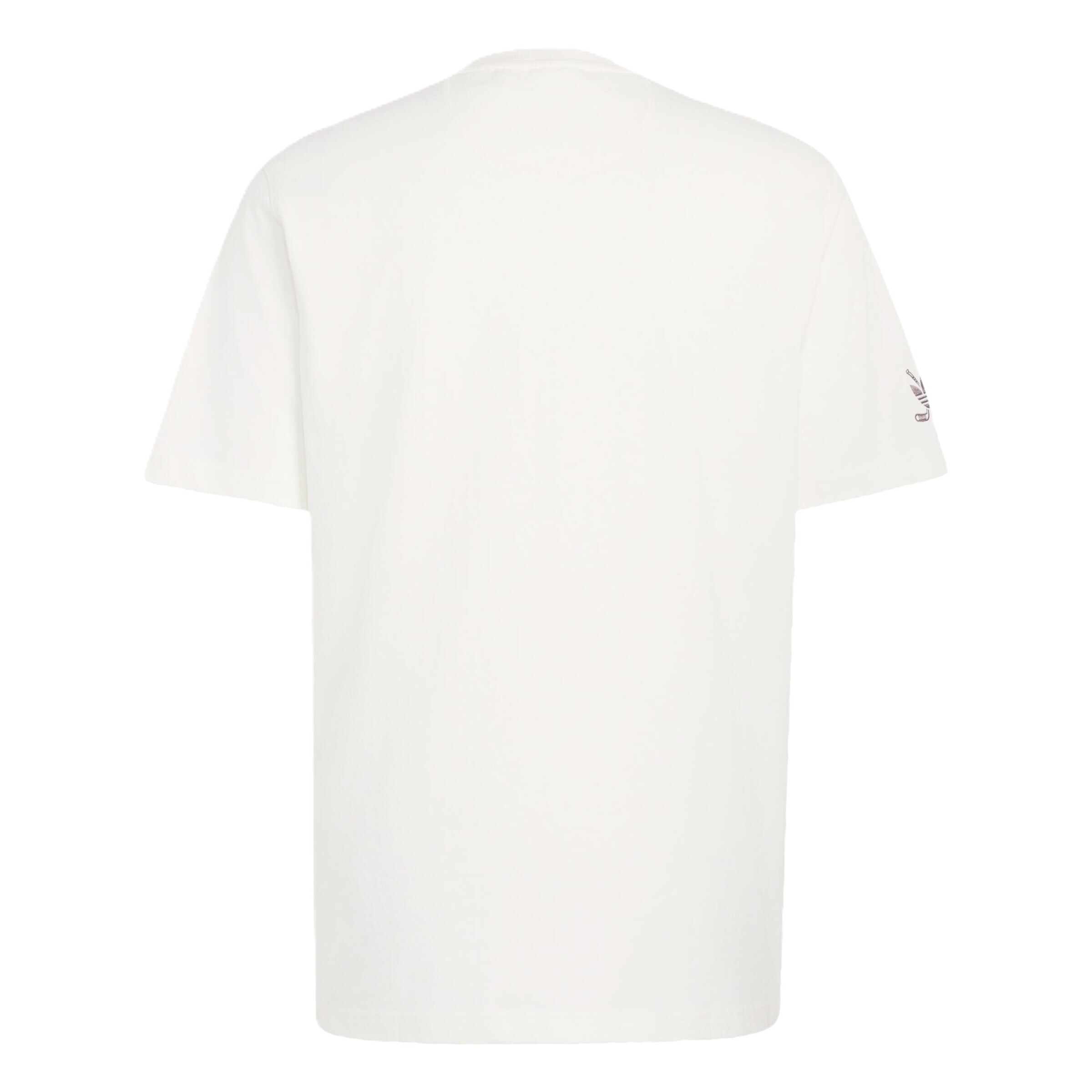 T-Shirt 'Hockey-Bär' ADIDAS ORIGINALS en blanc