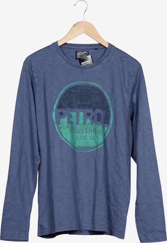 Petrol Industries Langarmshirt XL in Blau: Vorderseite