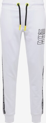 Effilé Pantalon 'Ellis' BRUNO BANANI en blanc : devant