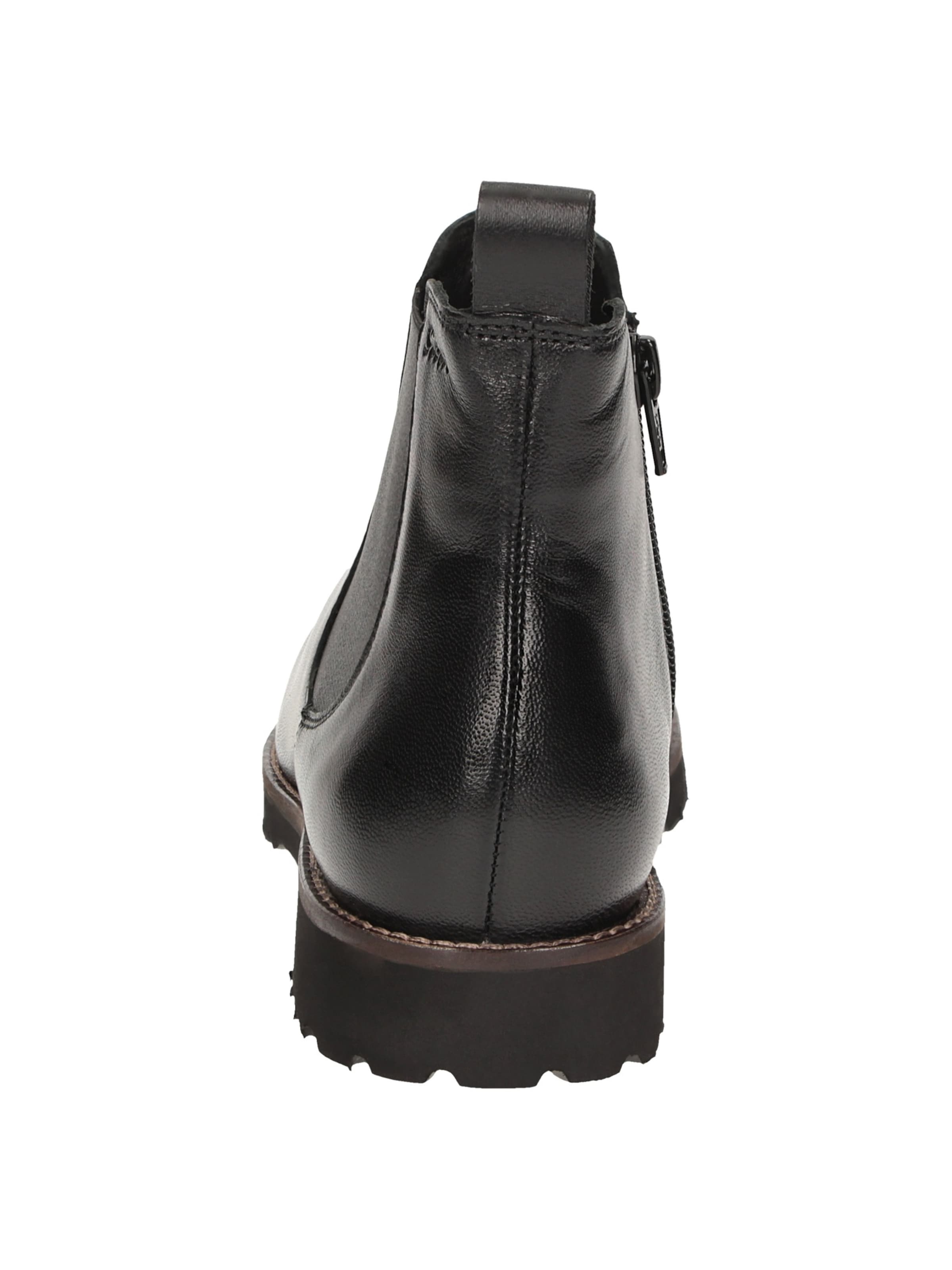 SIOUX Chelsea boots ' Meredith-701-H ' in Zwart
