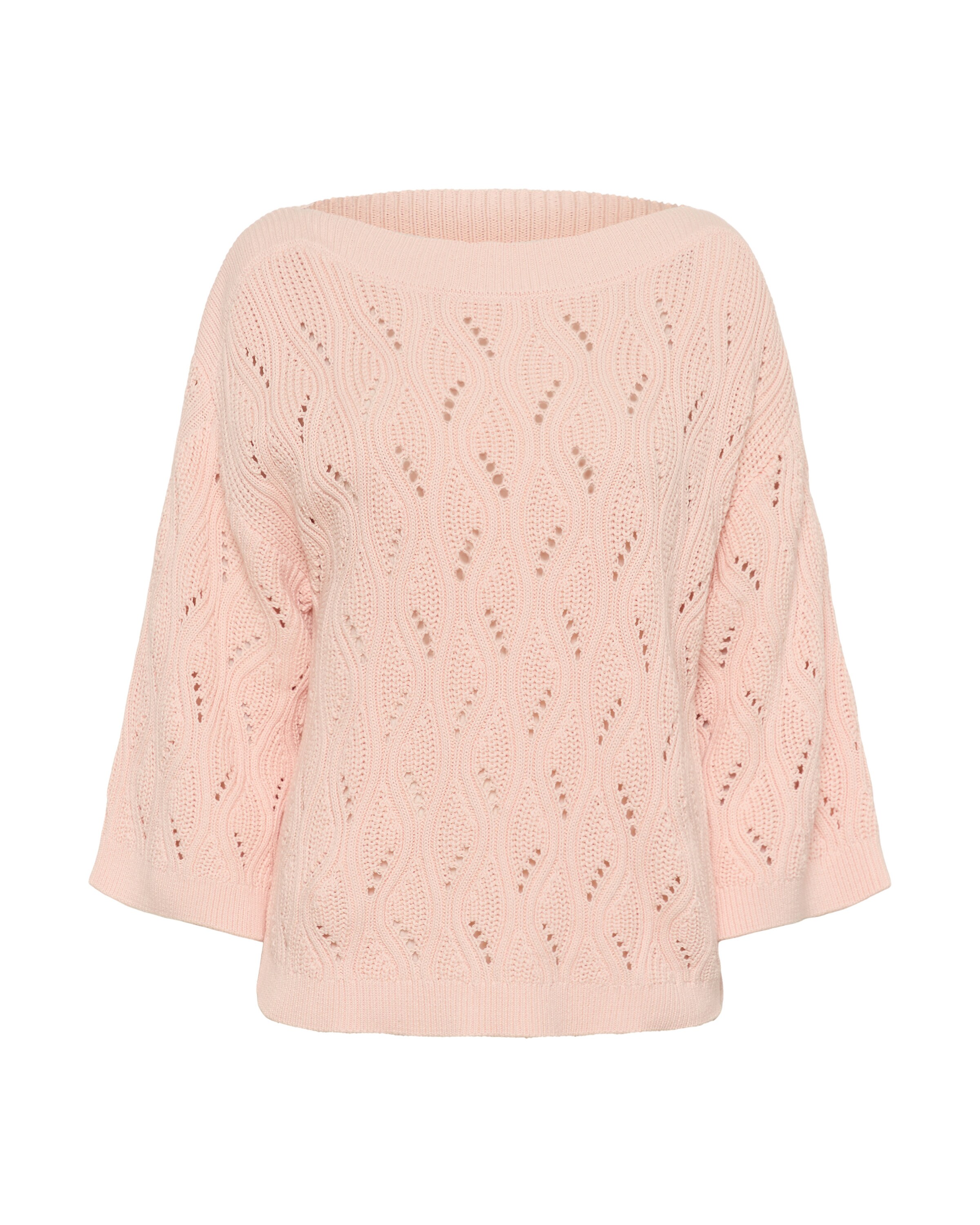 SOAKED IN LUXURY Trui 'SLRava Nanna' in Beige: voorkant