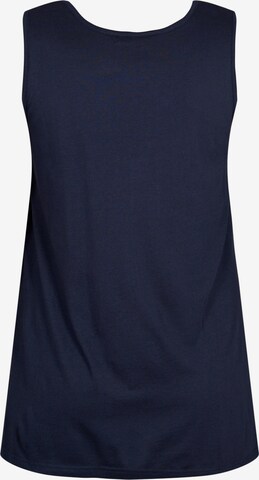 Zizzi Top 'VAMANDA' in Blau