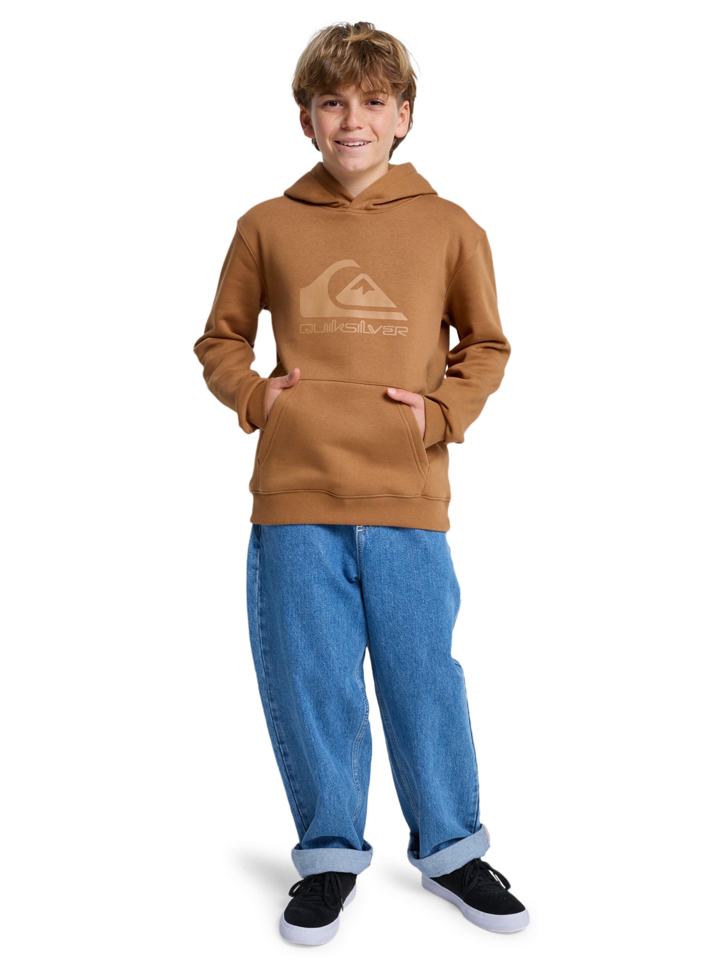 QUIKSILVER Sweater in Brown