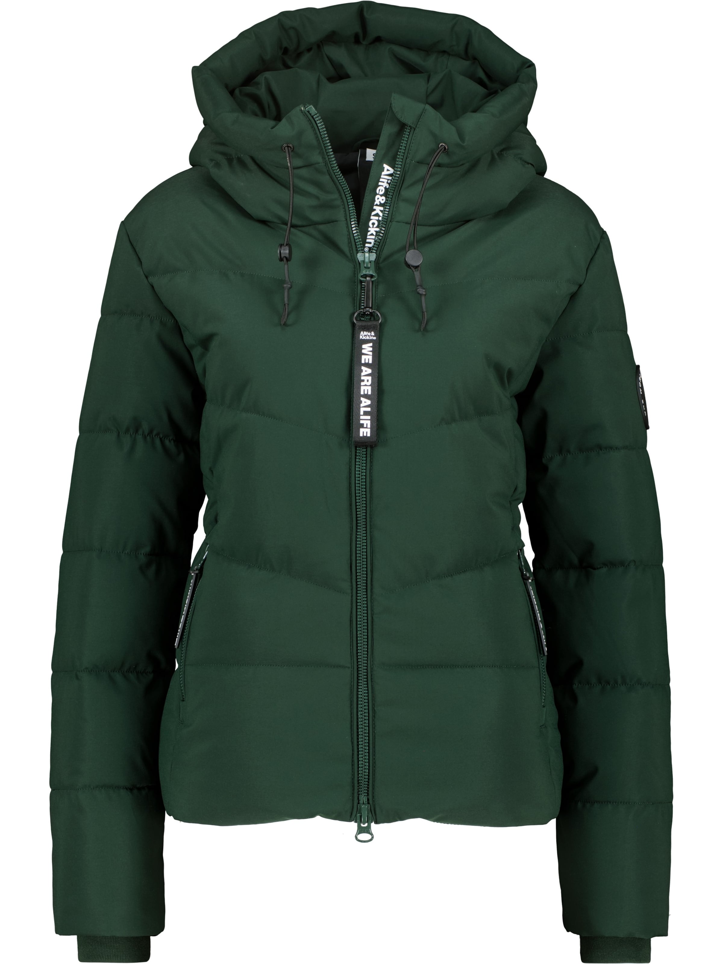 alife & kickin Winterjas 'Michaela' in Groen