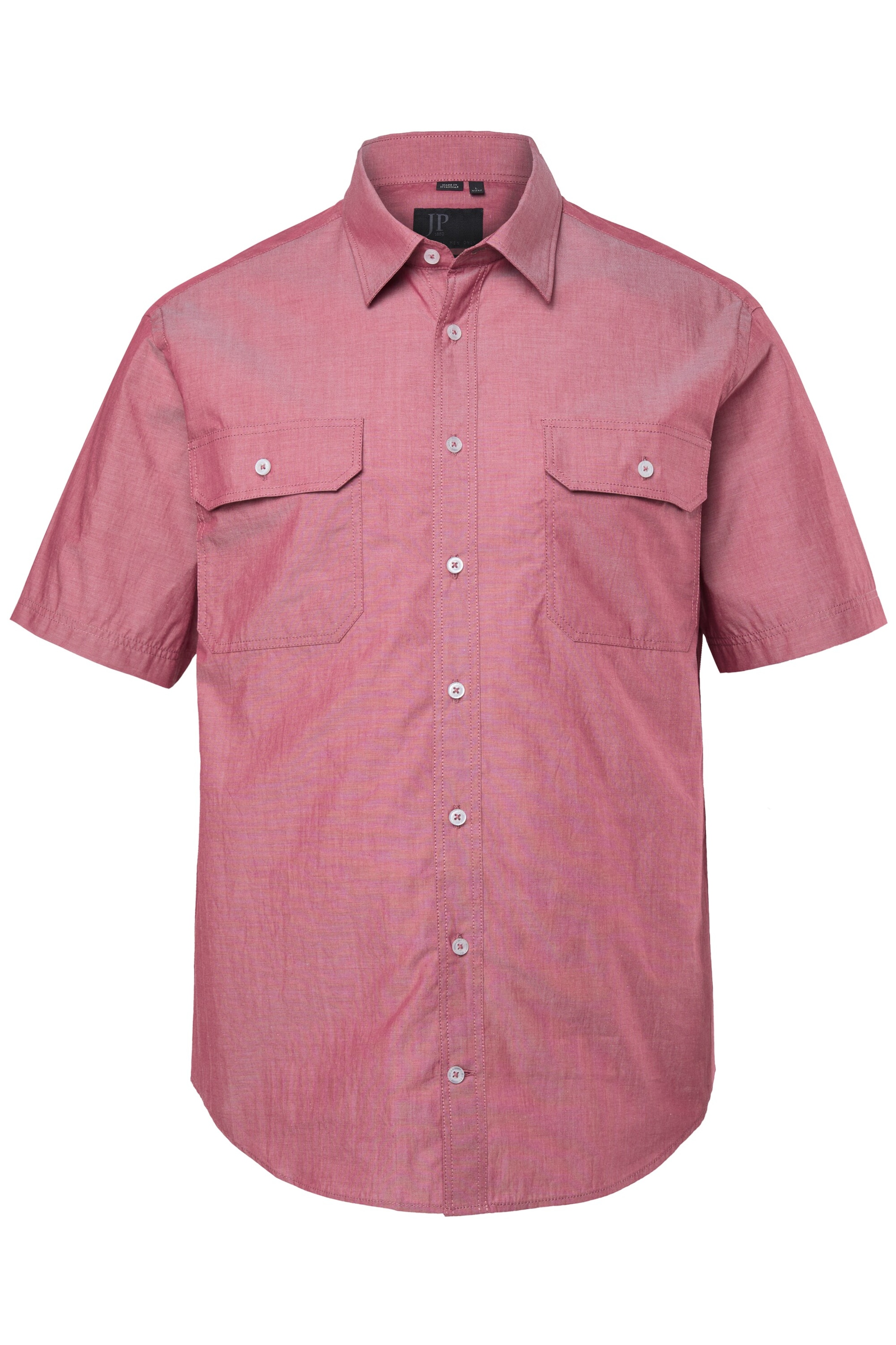 JP1880 Regular Fit Hemd in Rot: Vorderseite