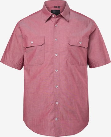 JP1880 Regular Fit Hemd in Rot: Vorderseite