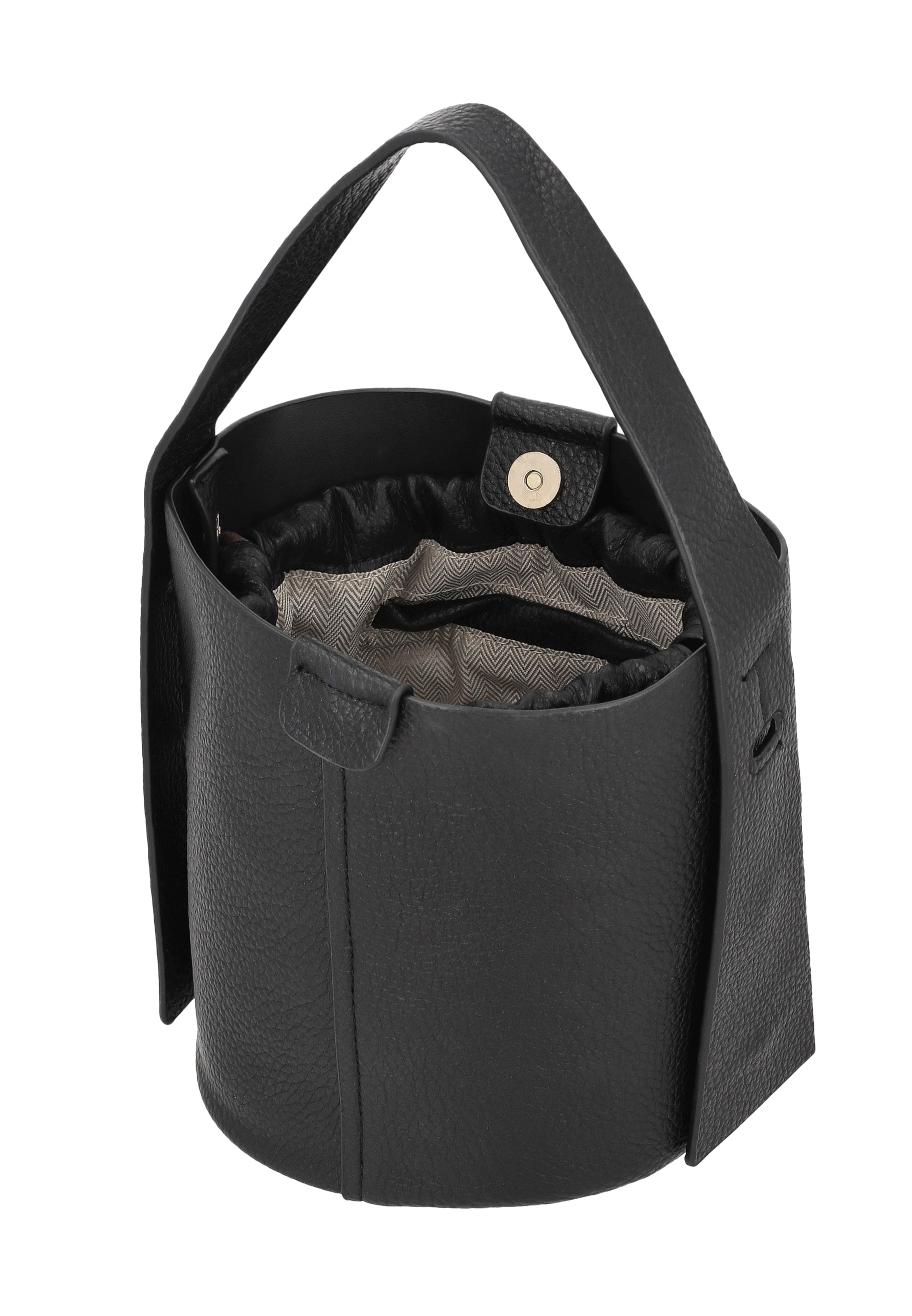 usha WHITE LABEL - Bolso saco en negro