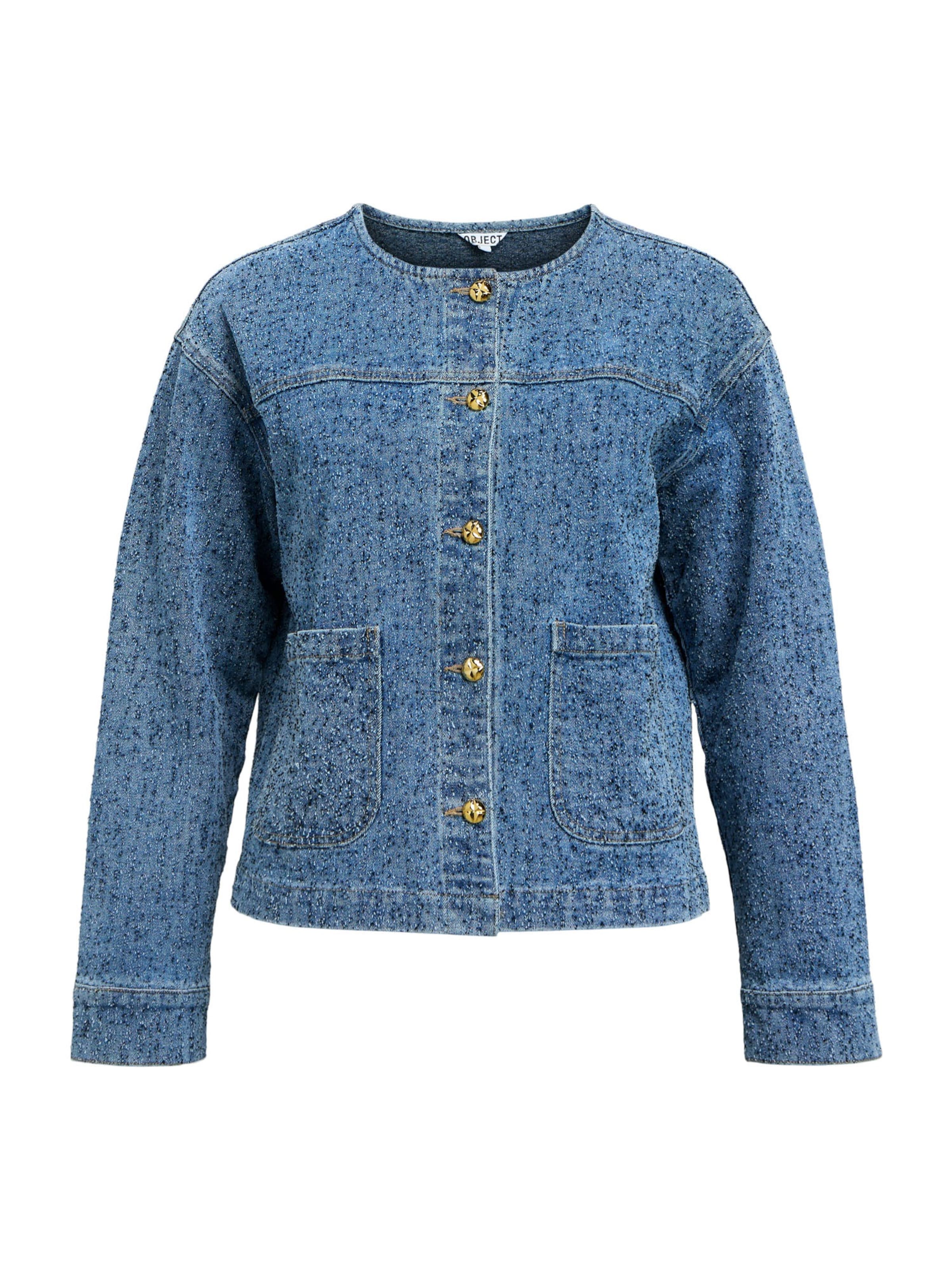 OBJECT Välikausitakki värissä sininen denim, Tuotenäkymä