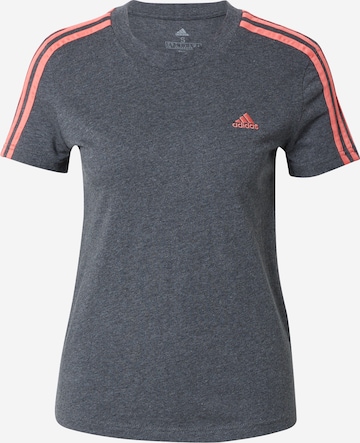 ADIDAS SPORTSWEAR Μπλουζάκι 'Essentials' σε γκρι: μπροστά