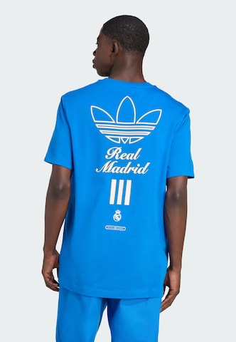 Maglietta 'Real Madrid Terrace Icons' di ADIDAS ORIGINALS in blu: frontale