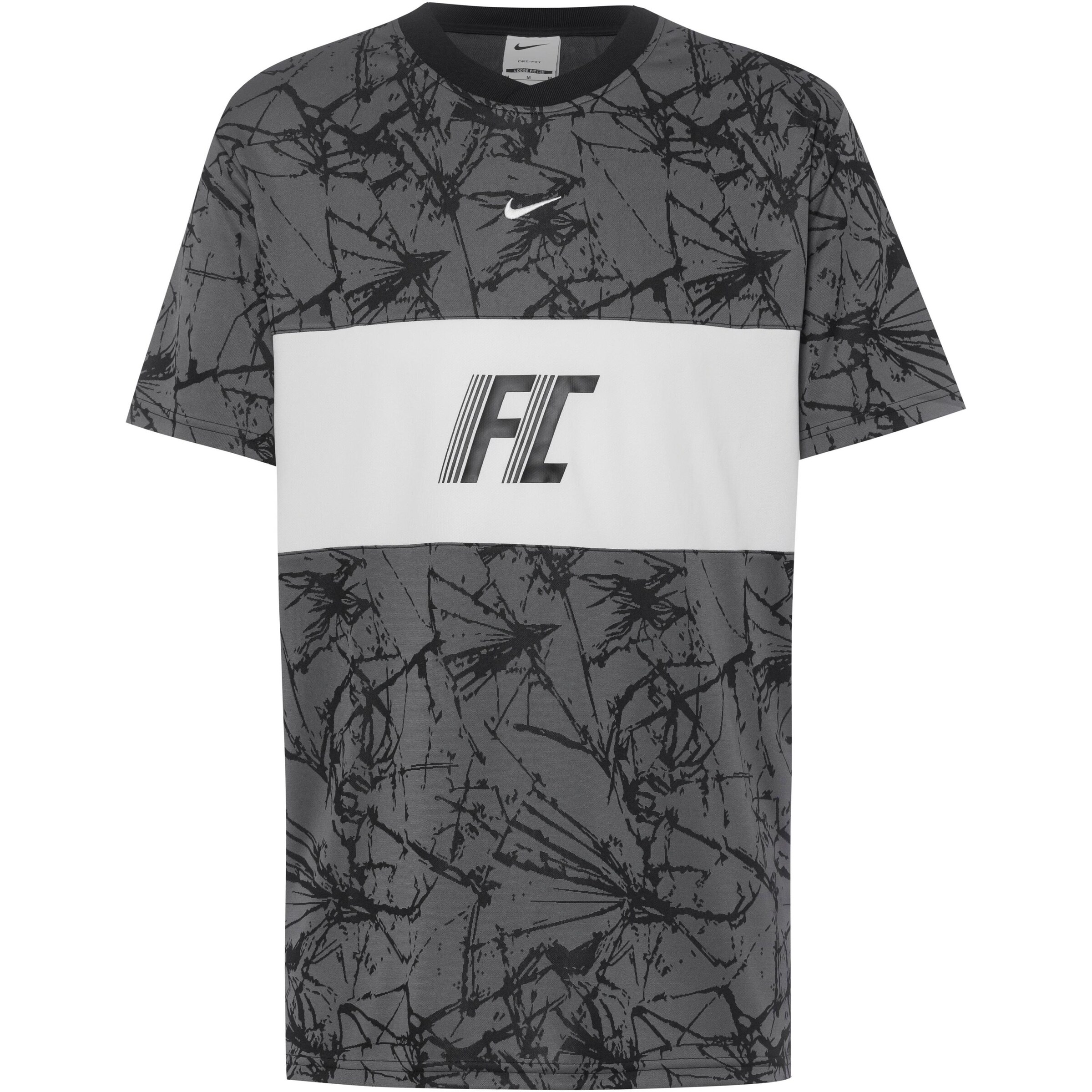 NIKE Performance Shirt 'F. C.' in Grey: front