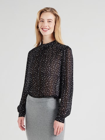 rosemunde - Blusa 'Gloria' en negro: frente