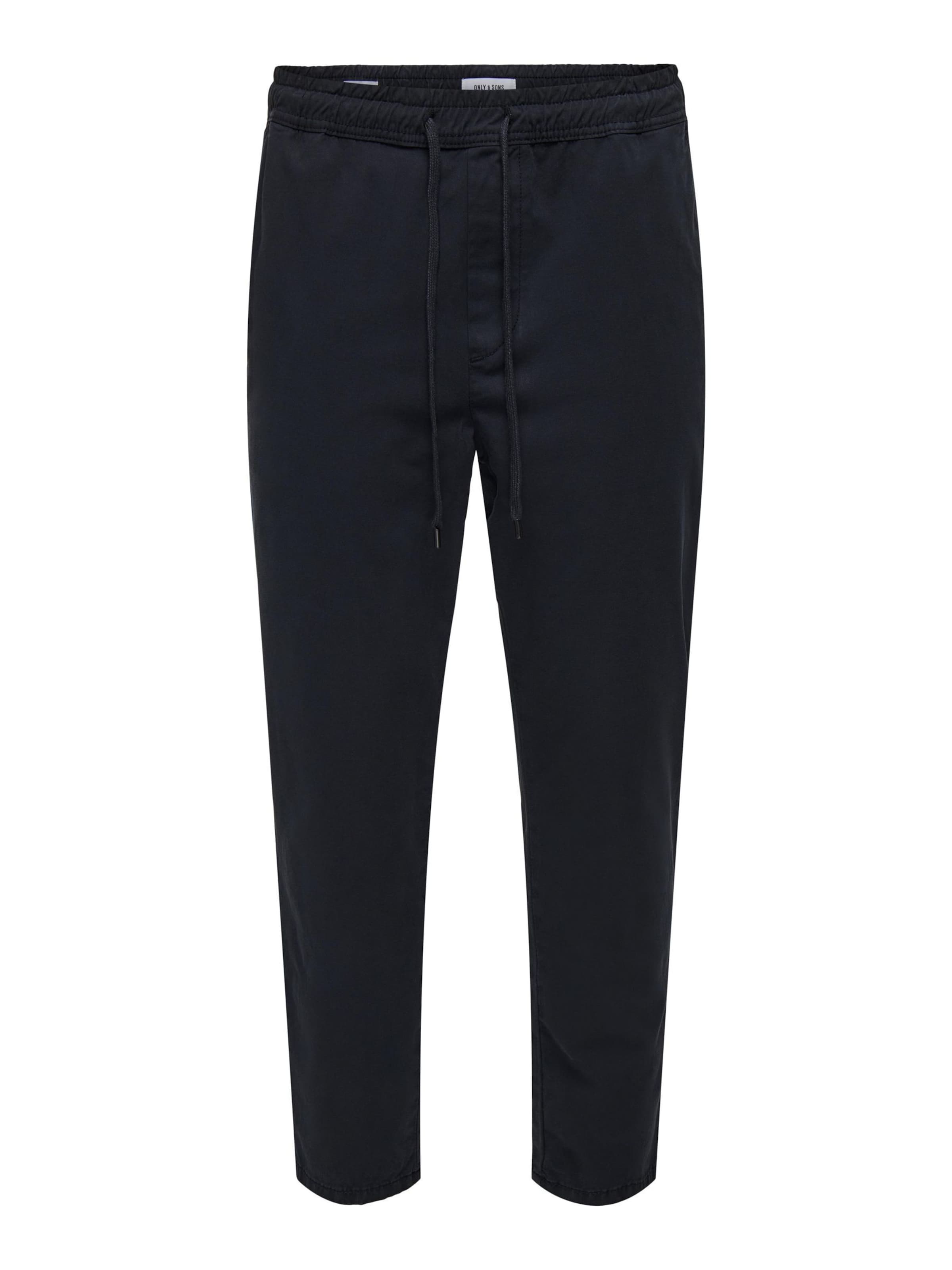 Only & Sons - Tapered Pantalón chino 'ONSLinus' en azul: frente