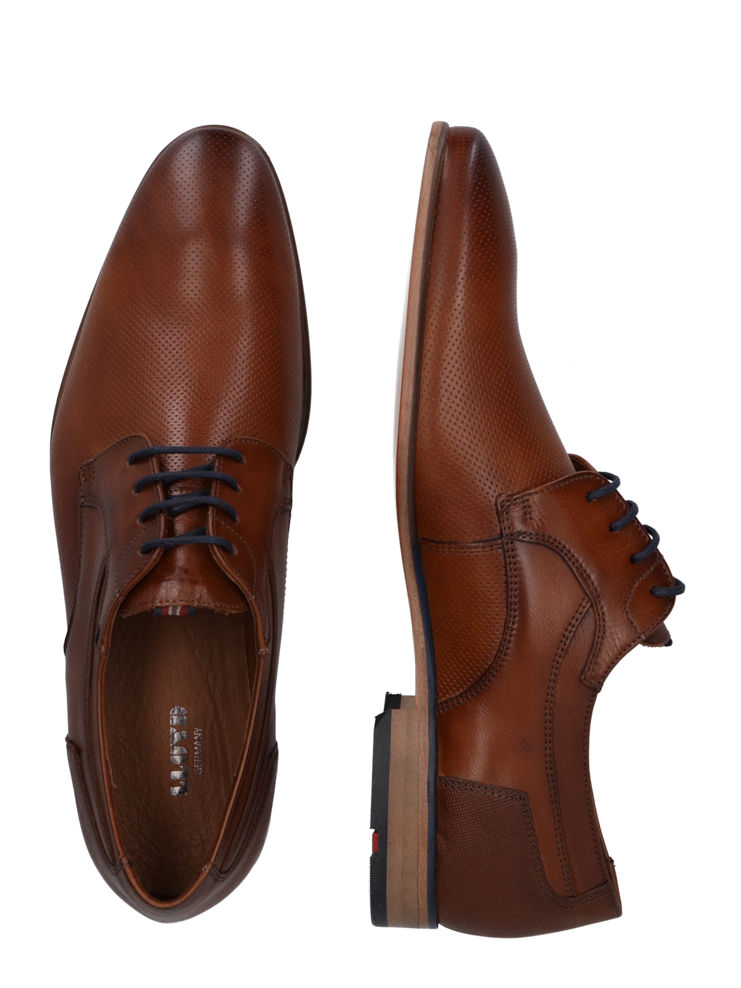 Männer Halbschuhe LLOYD Halbschuh 'DARLINGTON' in Cognac - JM74322 Männer Halbschuhe LLOYD Halbschuh 'DARLINGTON' in Cognac - JM74322