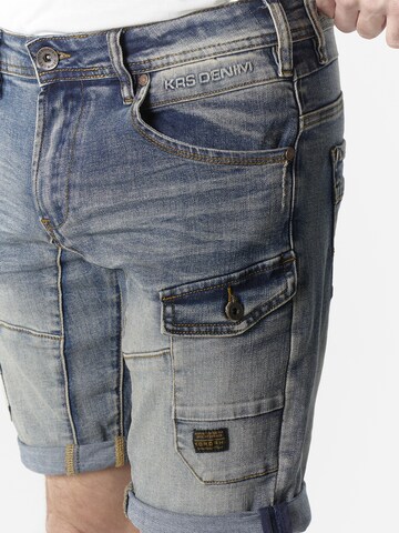 Regular Jeans cargo KOROSHI en bleu