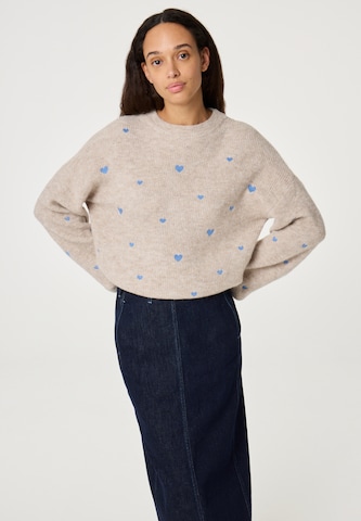Fabienne Chapot Pullover in Beige: Vorderseite