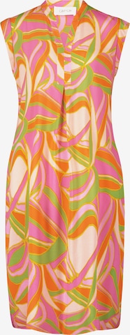 Cartoon Summer Dress in Orange: front