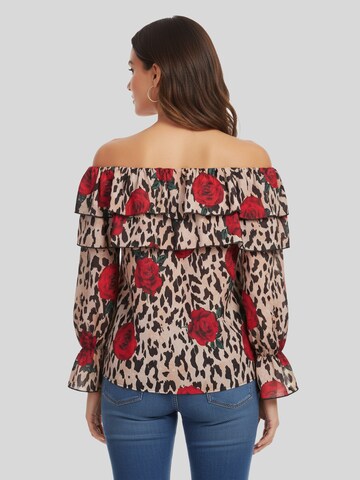 LapaPlus Bluse in Mischfarben
