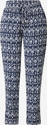 Hailys Tapered Broek 'Ricky' in Blauw: voorkant