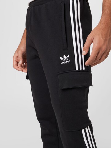 ADIDAS ORIGINALS Zúžený Kapsáče 'Adicolor 3-Stripes ' – černá