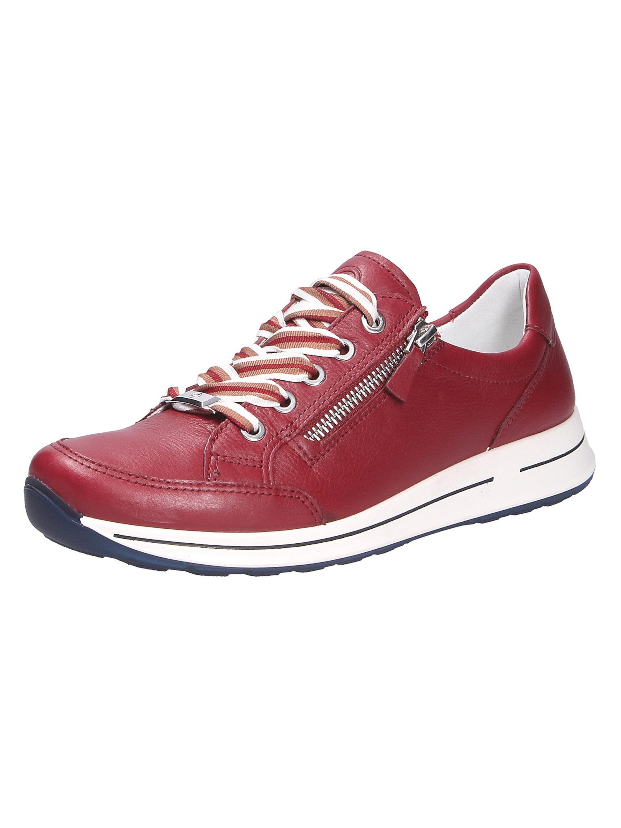 ARA Sneaker 'Osaka'‌‌‌‌‌‌ in Rot: Vorderseite