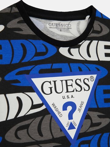 GUESS T-Shirt in Blau