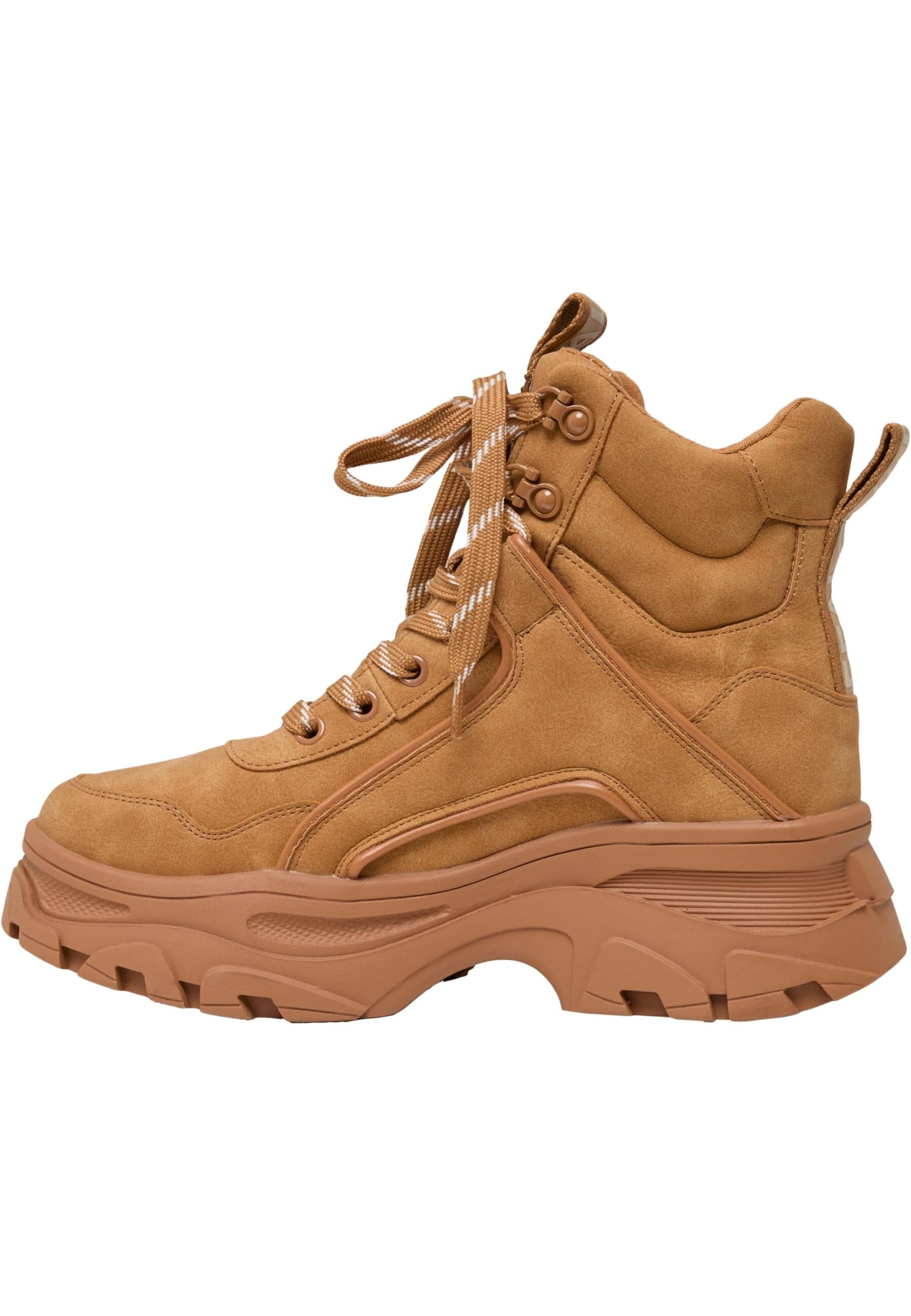 BUFFALO Schnürstiefel 'Venom' in cognac, Produktansicht