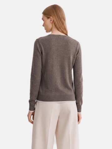 Dine'n'Dance Gebreid vest 'Caya' in Bruin: terug