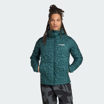 Veste outdoor 'Xperior' ADIDAS TERREX en vert : devant