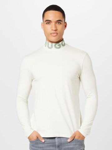 HUGO - Camiseta 'Dardini' en blanco: frente