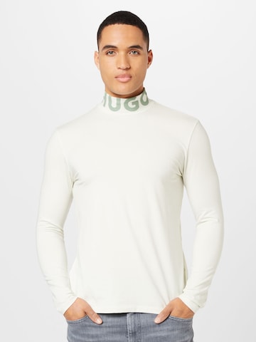 HUGO Red - Camisa 'Dardini' em branco: frente