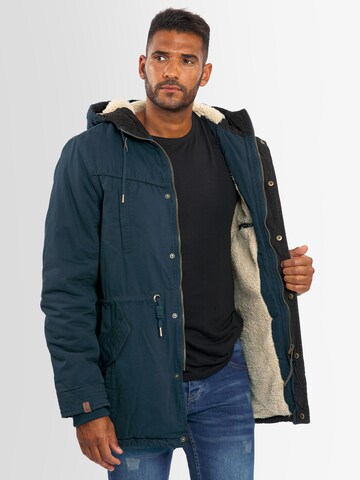 Alessandro Salvarini Winter Parka in Blue