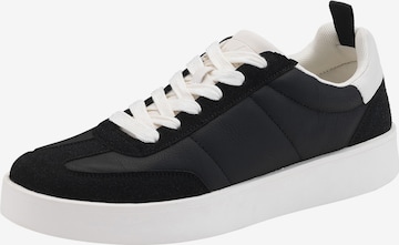 Baskets basses 'Fosl-0170' Ombre en noir : devant