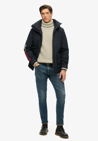 Veste mi-saison Superdry en bleu