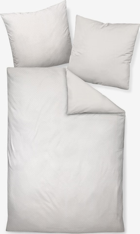 JANINE Poszewka na pościel w kolorze biały: przód
