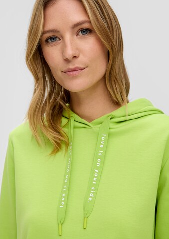 s.Oliver - Sweatshirt em verde