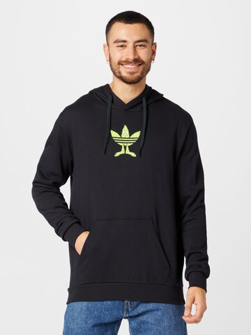 ADIDAS ORIGINALS Sweatshirt 'Graphic Fun' i svart: forside